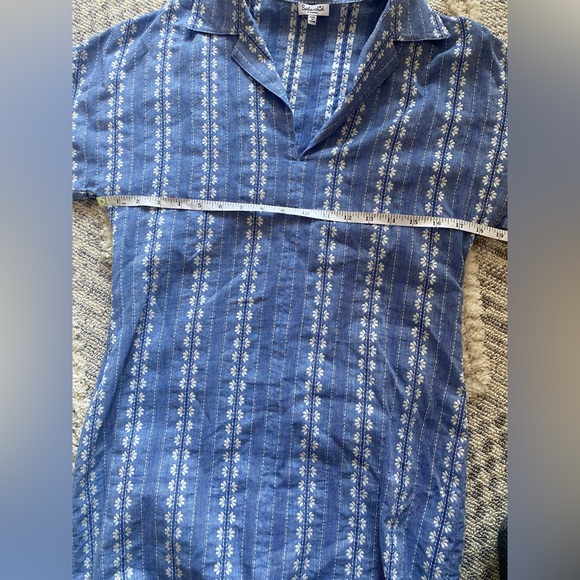 Splendid Chambray Dolman Sleeve Dress - Picture 8 of 9